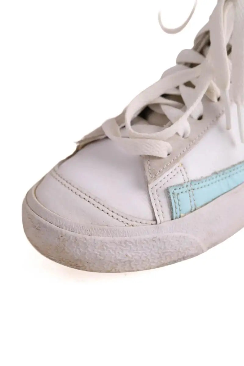 Baskets Nike Blanc en Cuir