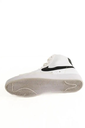 Baskets Nike Blanc en Cuir