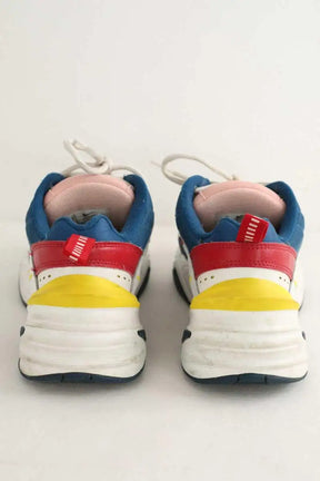Baskets Nike Blanc en Cuir