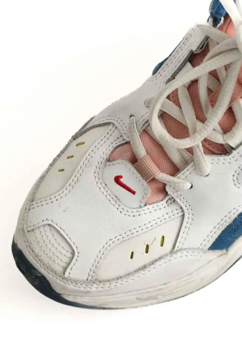 Baskets Nike Blanc en Cuir