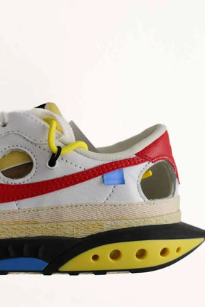 Baskets Nike blazer low  Blanc en Cuir