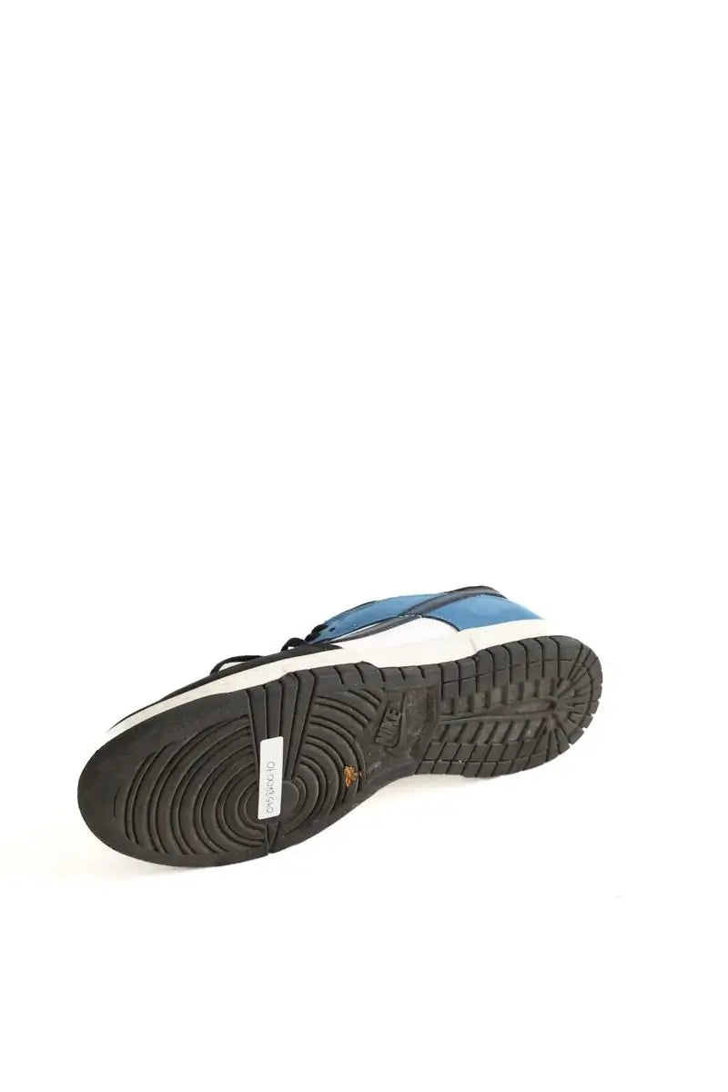 Baskets Nike Bleu en Cuir