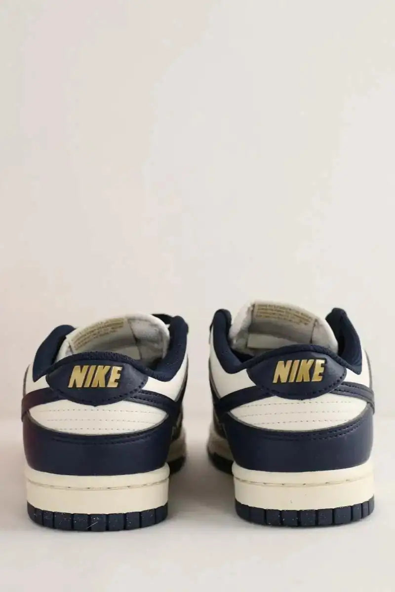 Baskets Nike Dunk Low Noir en Cuir