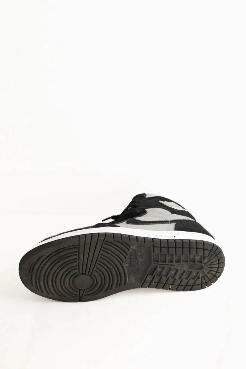 Baskets Nike Gris en Cuir