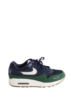 Baskets Nike Marine en Cuir, taille 38 - Seconde Main