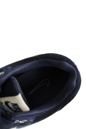 Baskets Nike Marine en Cuir