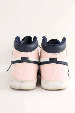 Baskets Nike Marine en Cuir