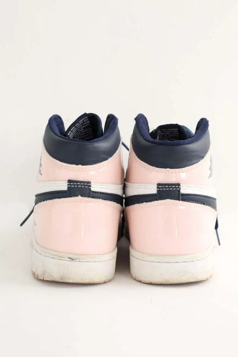 Baskets Nike Marine en Cuir