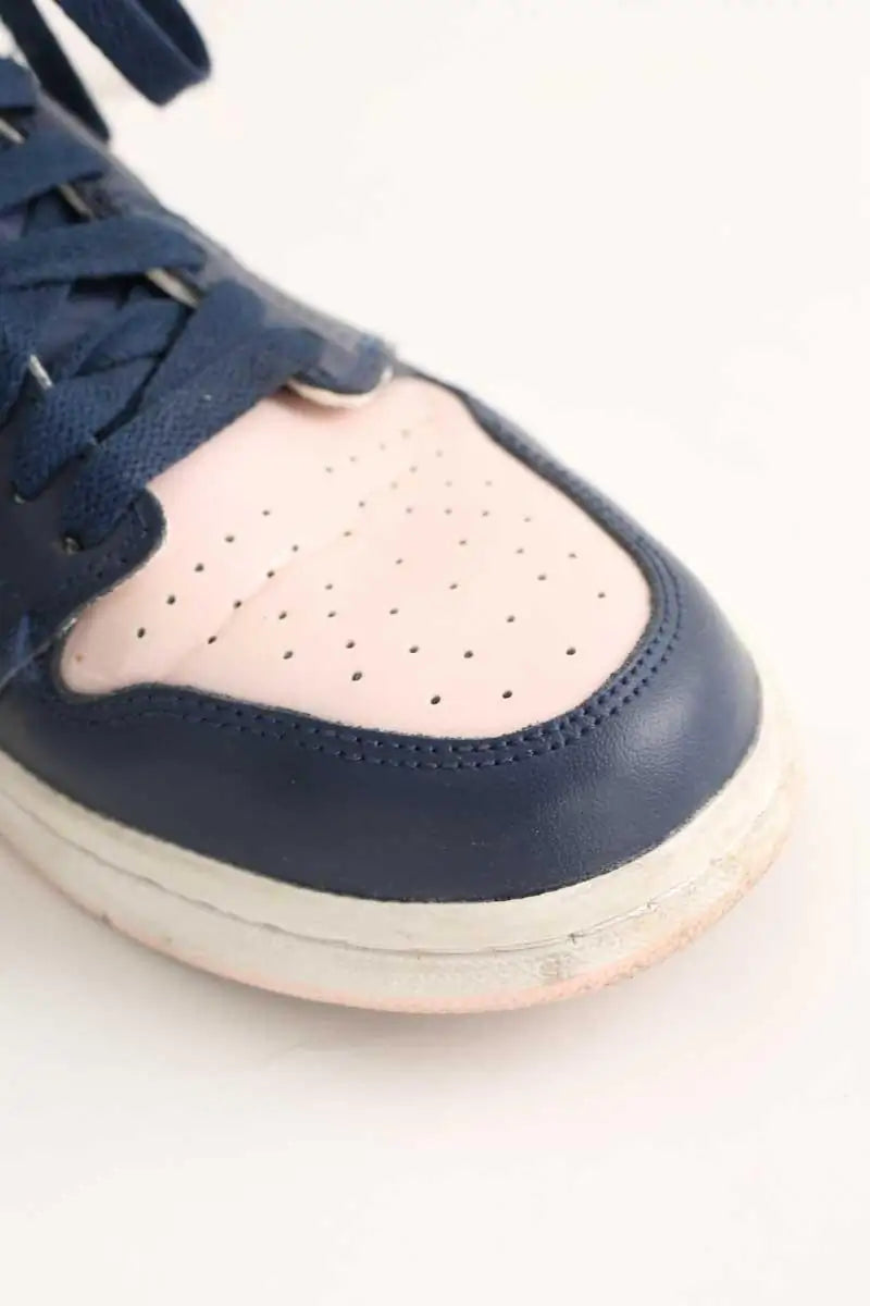 Baskets Nike Marine en Cuir