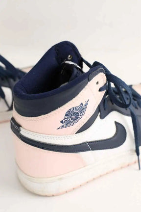 Baskets Nike Marine en Cuir