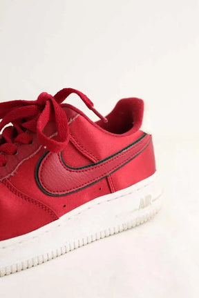 Baskets Nike Rouge en Tissu