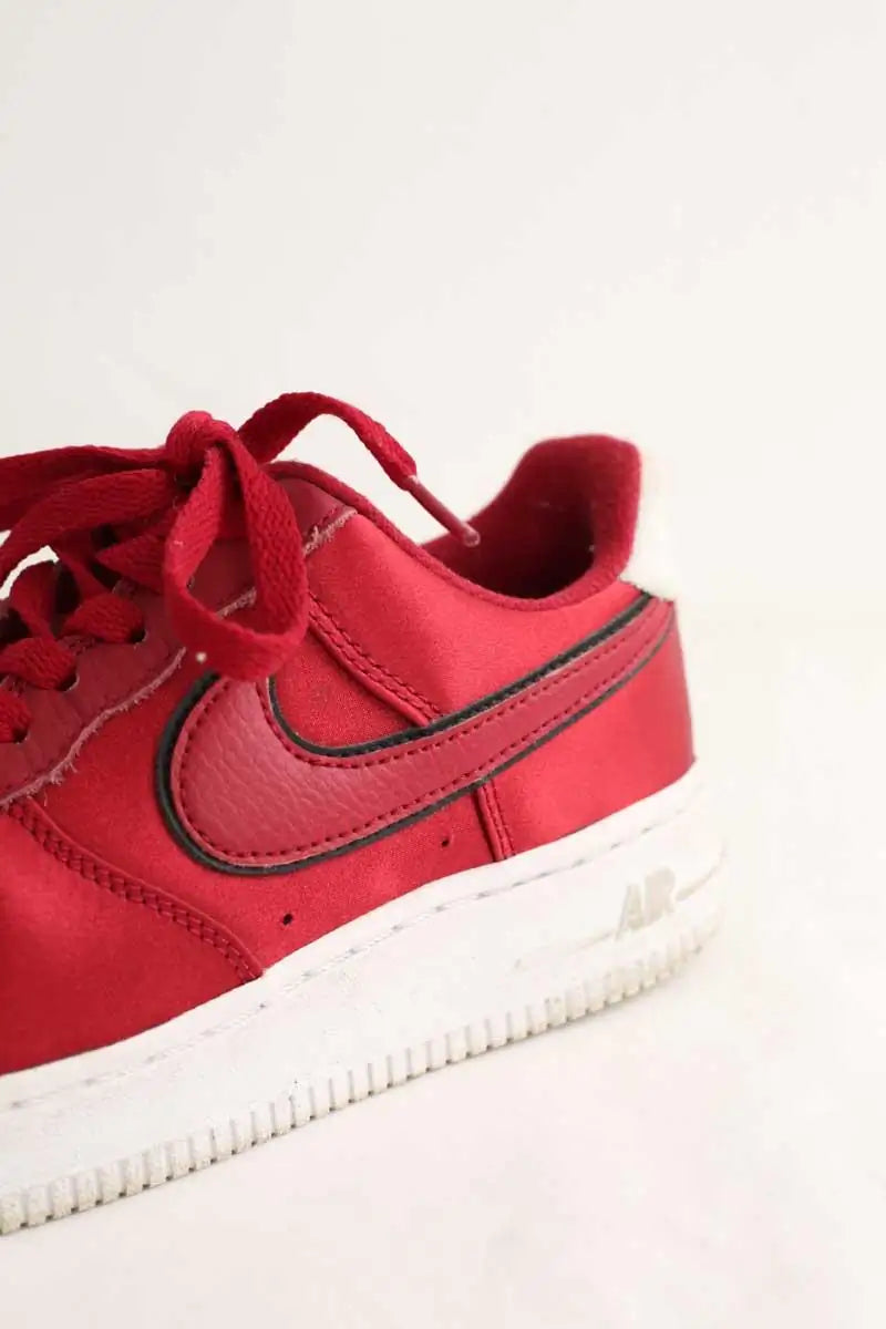 Baskets Nike Rouge en Tissu