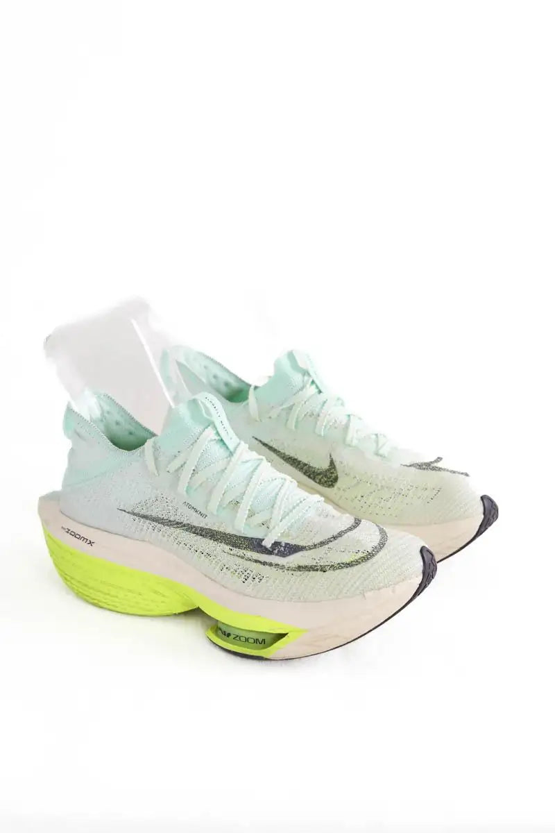 Baskets Nike Vert en Tissu