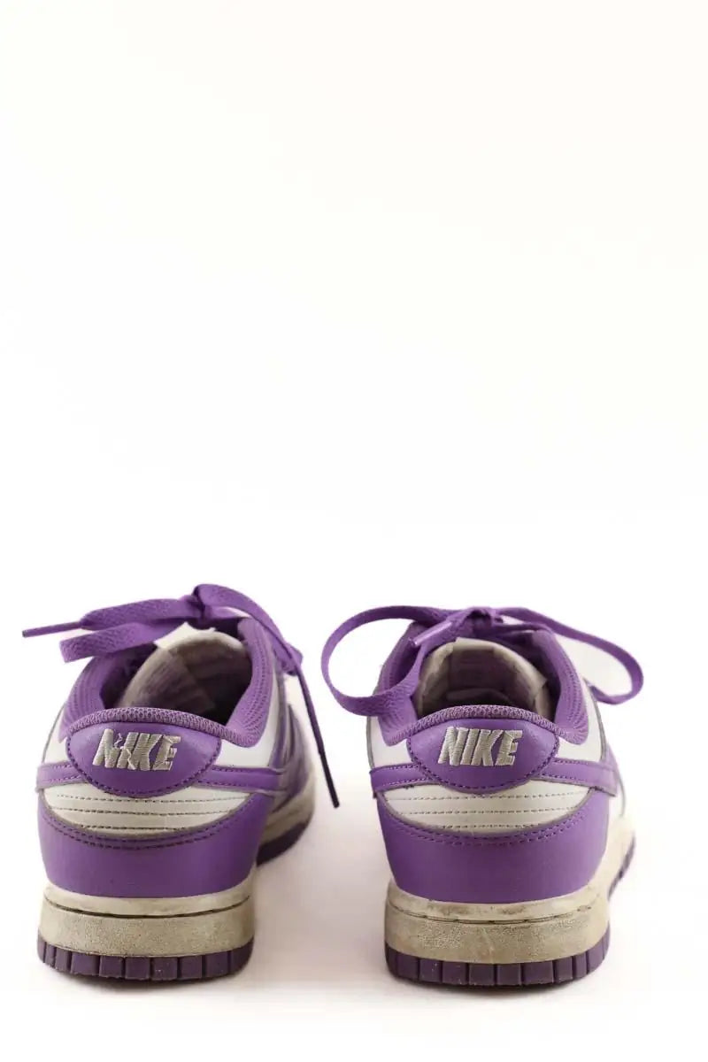 Baskets Nike Violet en Cuir