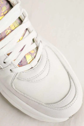 Baskets P448 Blanc en Cuir