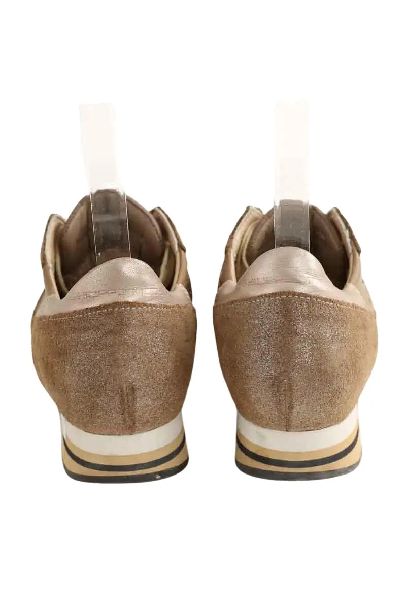Baskets Philippe Model Camel en Cuir, taille 37 - Seconde Main
