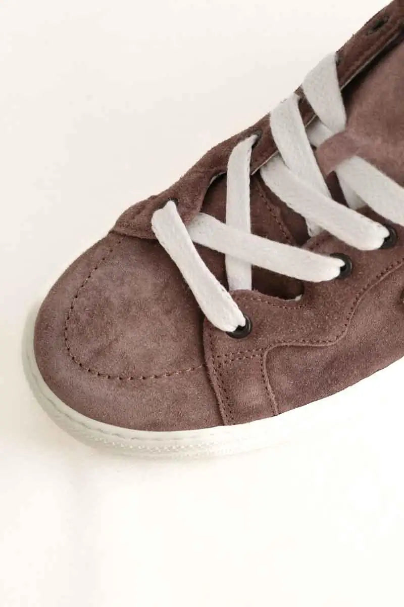 Baskets Pierre Hardy Violet en Daim