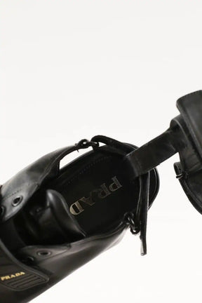 Baskets Prada Noir en Cuir