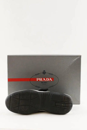 Baskets Prada Noir en Tissu