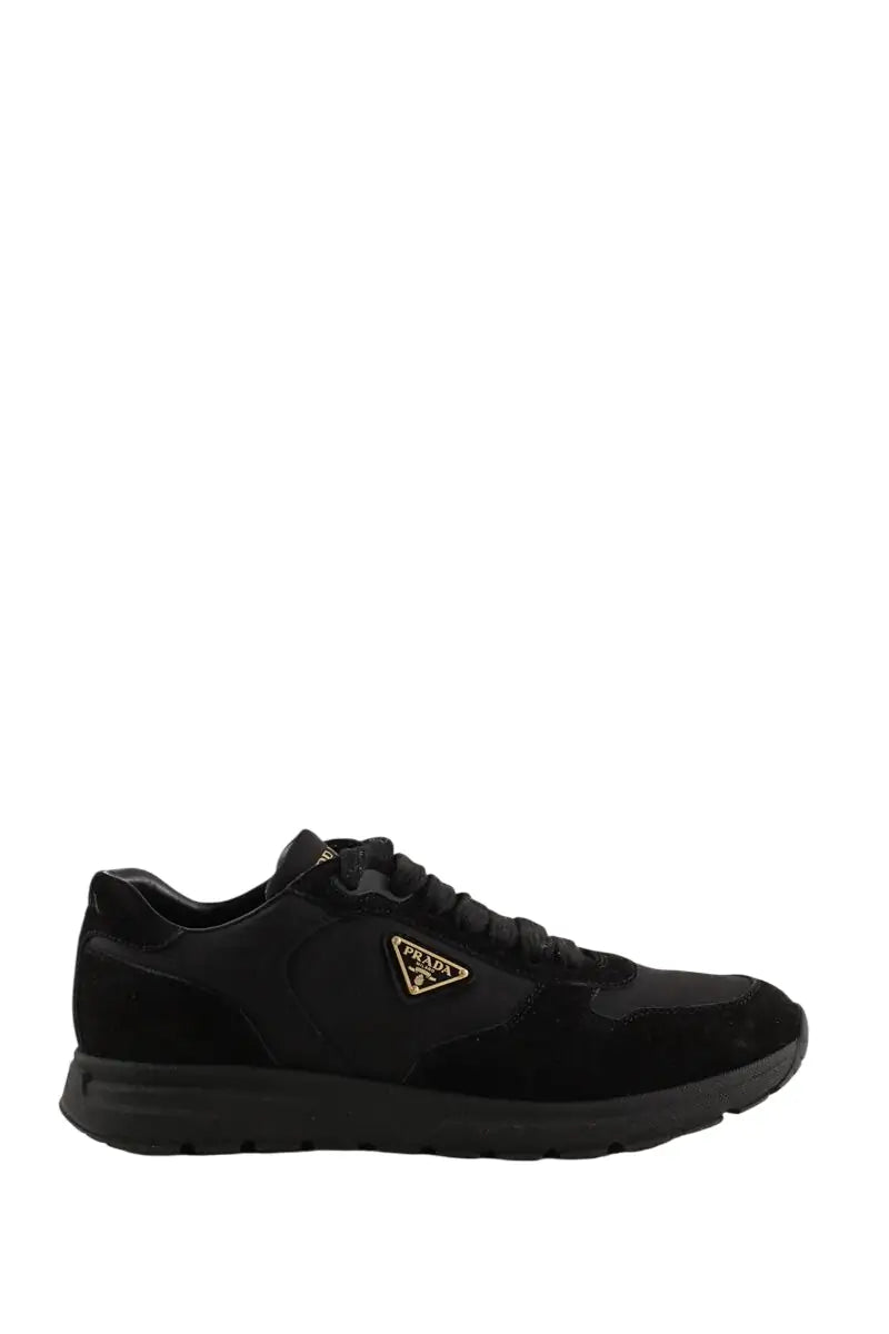 Baskets Prada Sneakers Prax 2.0 Noir en Tissu, taille 41 - Seconde Main
