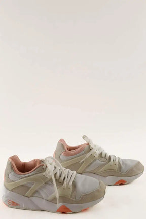 Baskets Puma Blanc en Tissu