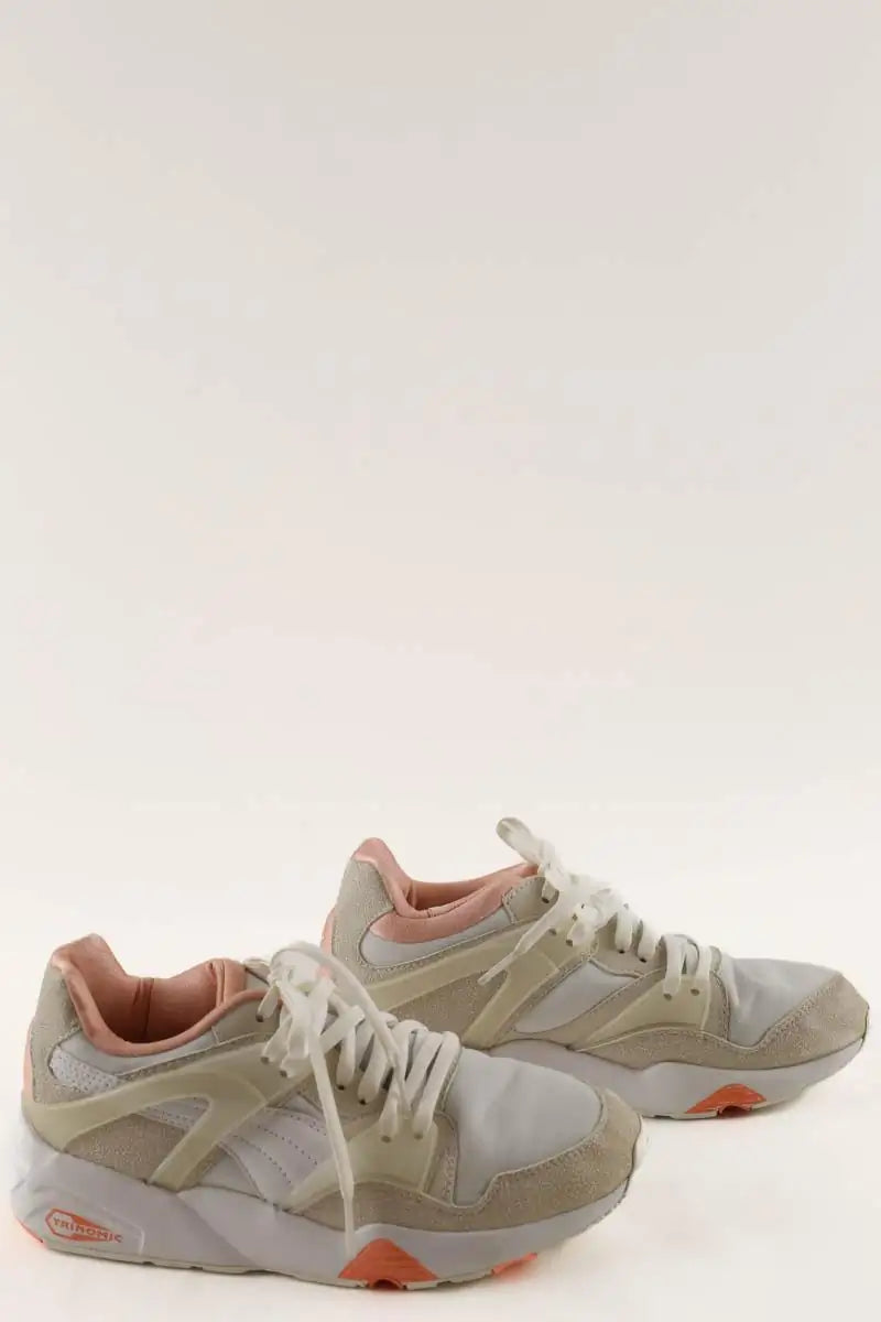Baskets Puma Blanc en Tissu