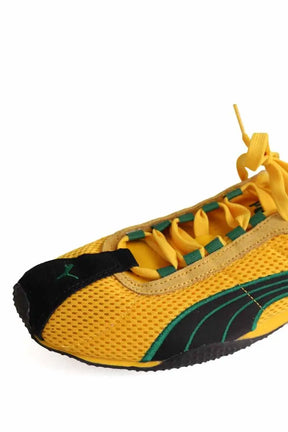 Baskets Puma Jaune en Tissu
