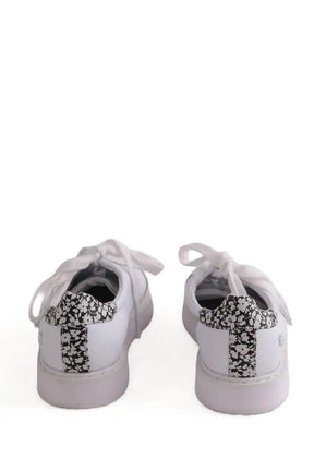 Baskets Ralph Lauren Blanc en Cuir