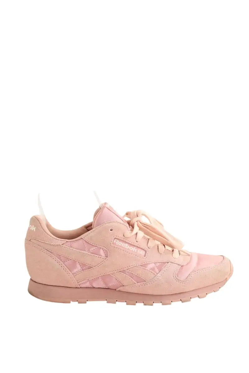 Baskets Reebok Rose en Cuir, taille 38 - Seconde Main