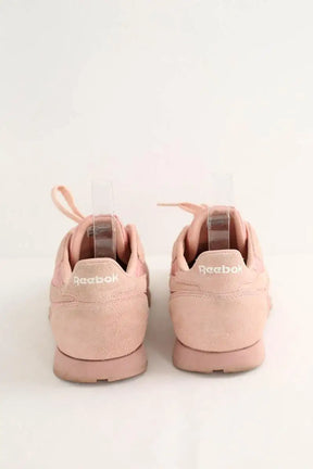 Baskets Reebok Rose en Cuir