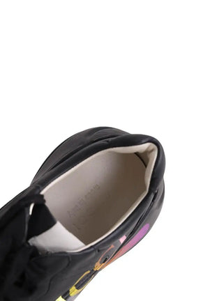 Baskets Rhyton Gucci Noir en Cuir