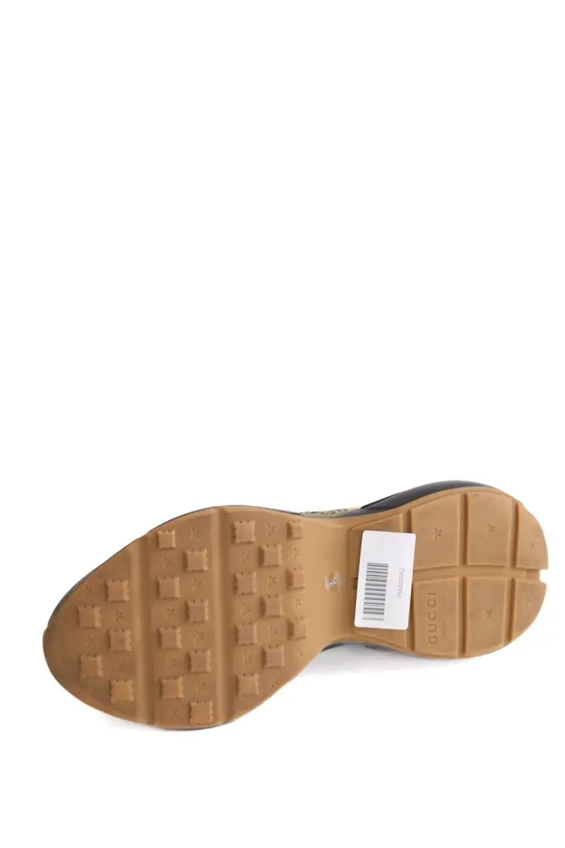 Baskets Rhyton Gucci Noir en Cuir