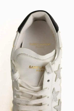 Baskets Saint Laurent Blanc en Cuir