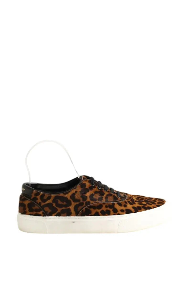 Baskets Saint Laurent Venice Marron en Cuir, taille 41 - Seconde Main