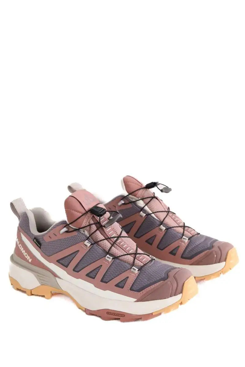 Baskets Salomon Beige en Cuir