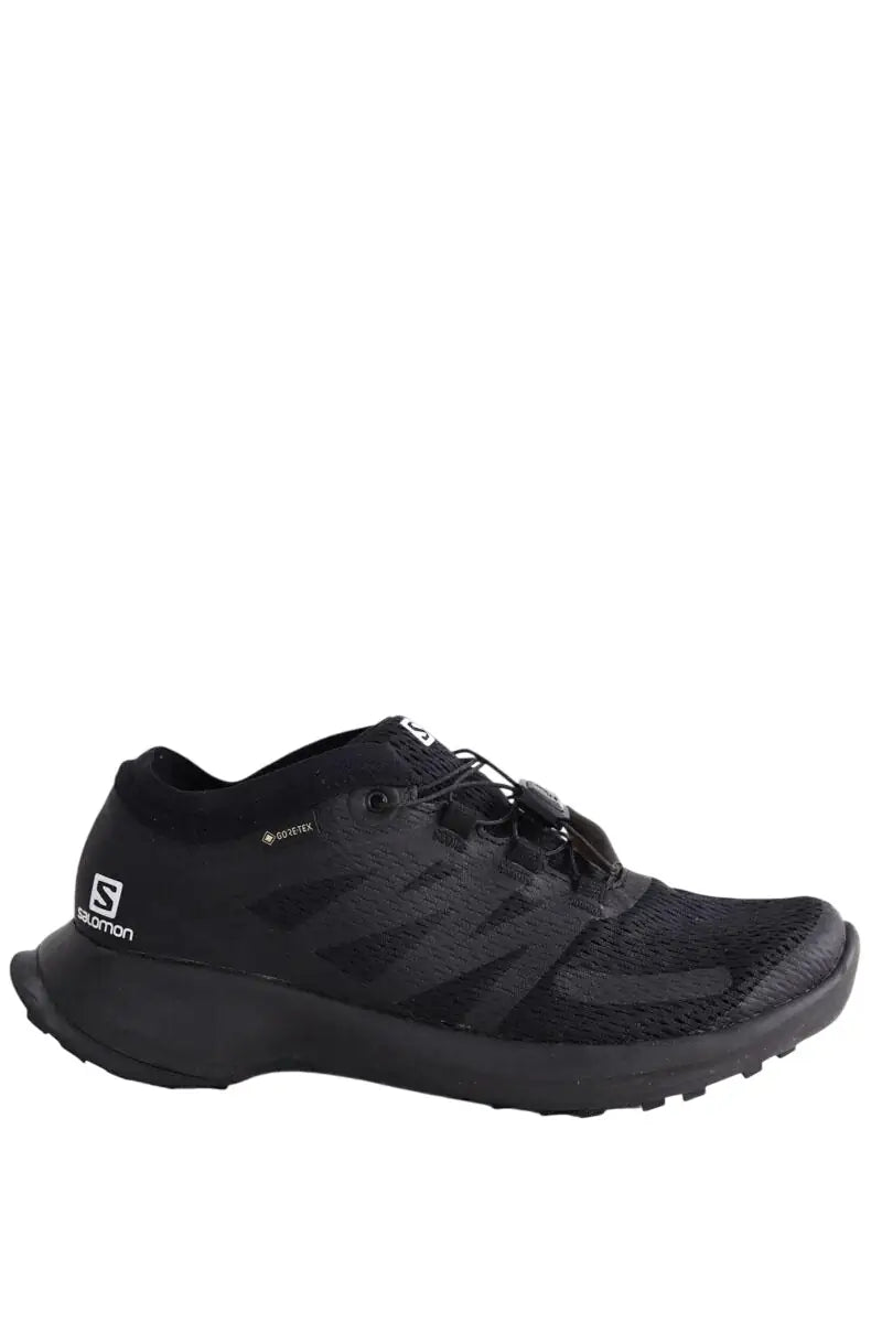 Baskets Salomon Noir en Tissu, taille 38 - Seconde Main