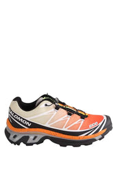 Baskets Salomon Orange en Tissu, taille 36 - Seconde Main