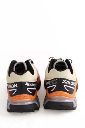 Baskets Salomon Orange en Tissu