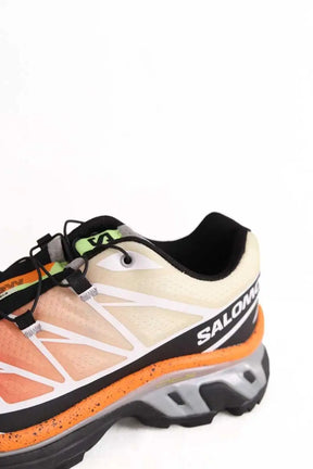 Baskets Salomon Orange en Tissu