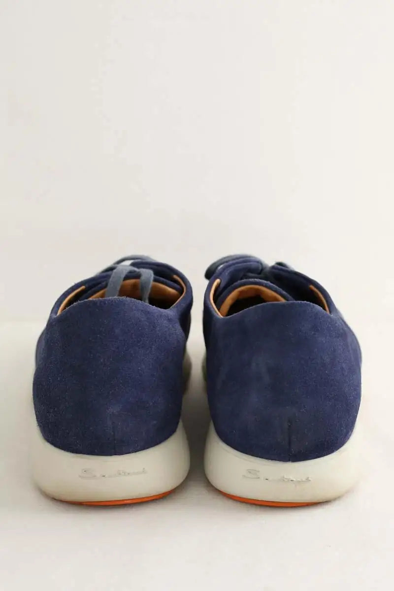 Baskets Santoni Bleu en Autres