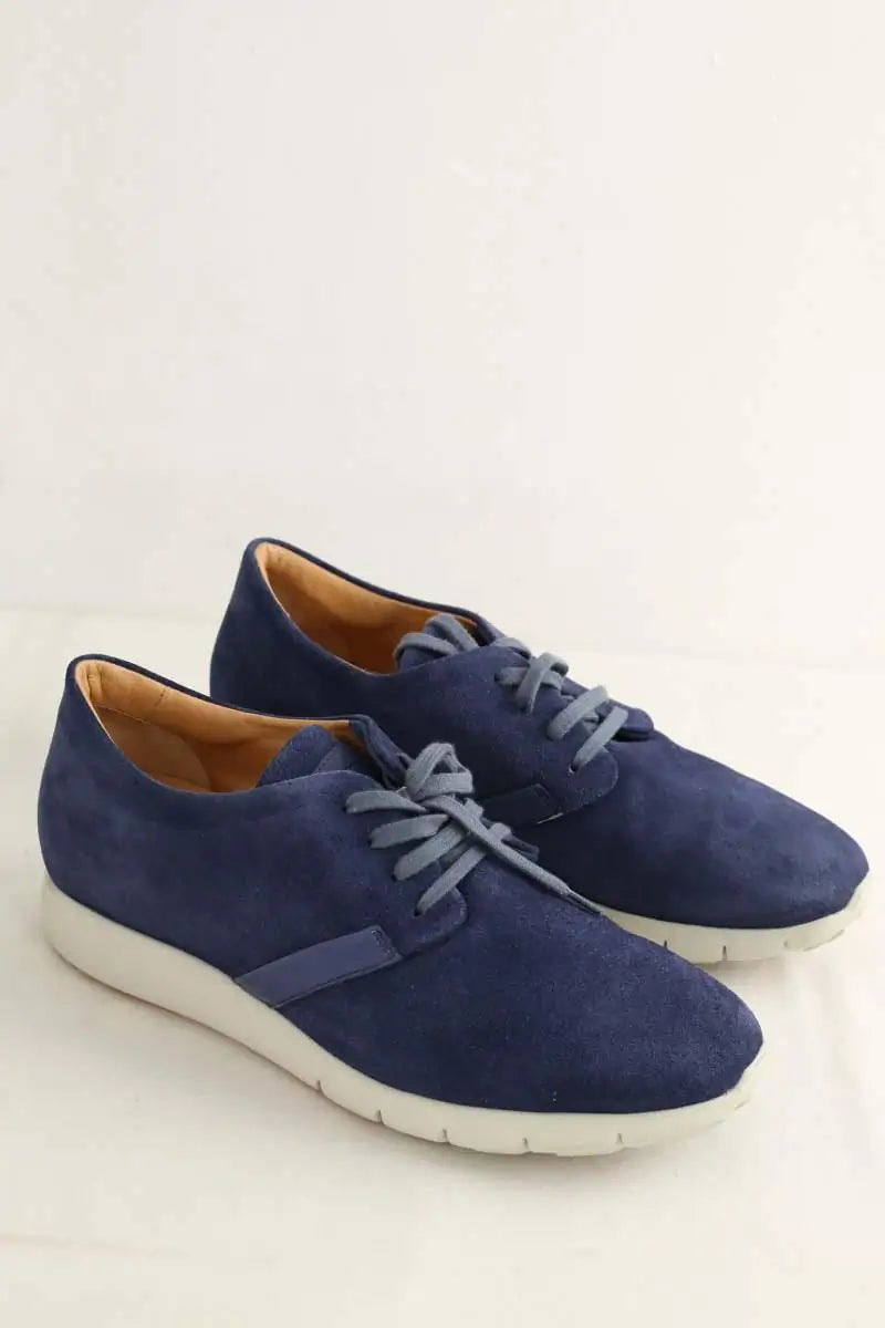Baskets Santoni Bleu en Autres