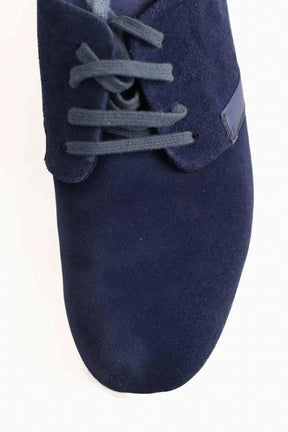 Baskets Santoni Bleu en Autres
