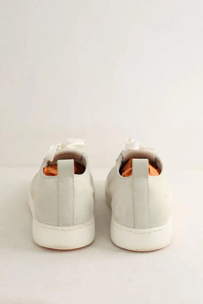 Baskets Santoni Gris en Daim