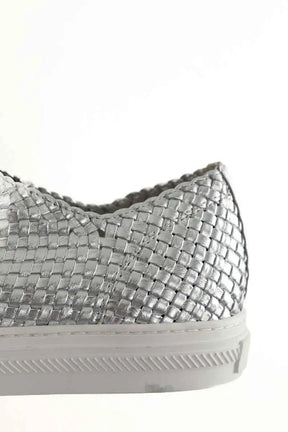 Baskets Stuart Weitzman Argent en Cuir