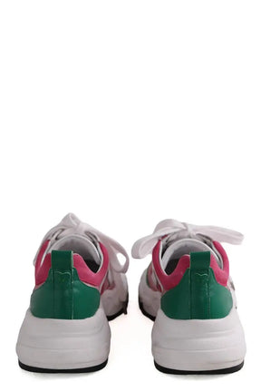 Baskets Tara Jarmon Rose en Cuir