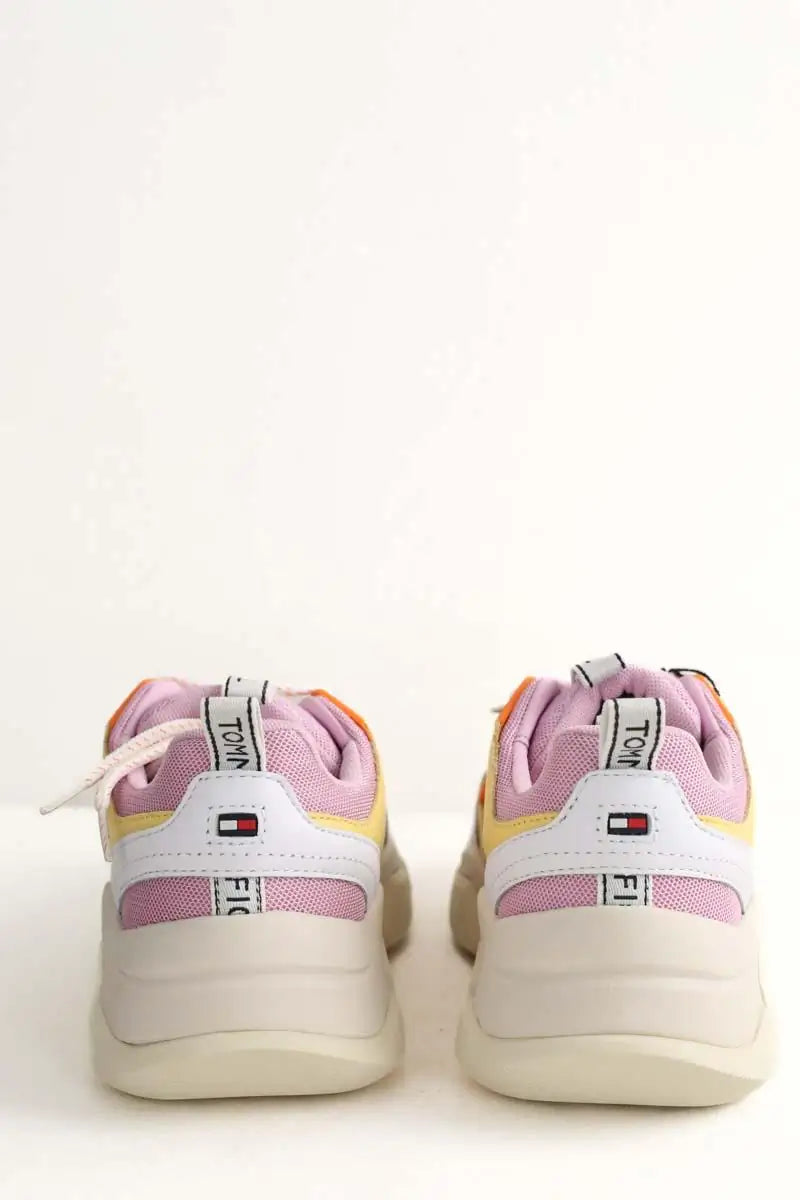 Baskets Tommy Hilfiger Violet en Polyester