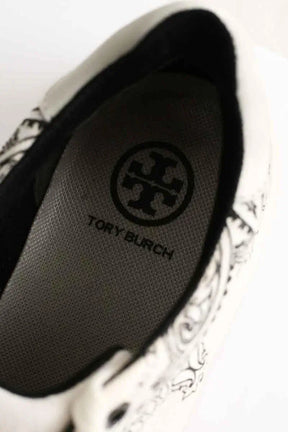 Baskets Tory Burch Blanc en Cuir
