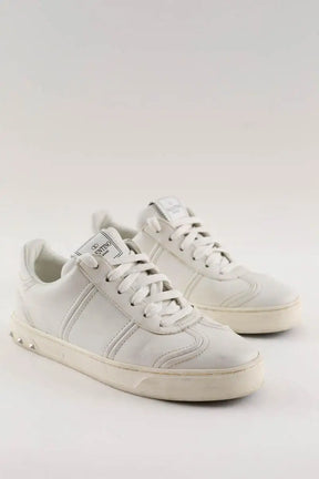 Baskets Valentino Blanc en Cuir