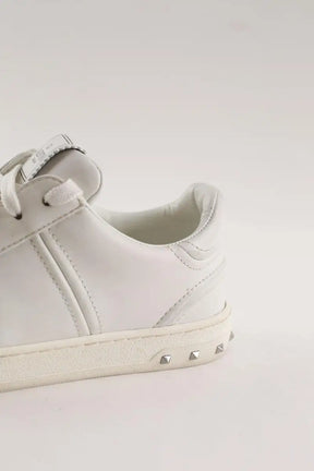 Baskets Valentino Blanc en Cuir