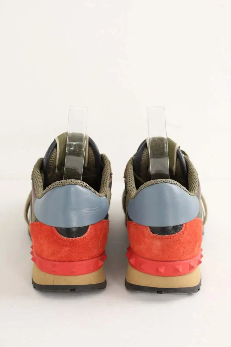 Baskets Valentino Kaki en Tissu
